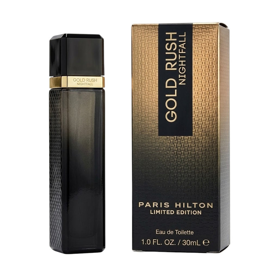 Gold Rush Nightfall by Paris Hilton Limited Edition 1.0 Fl Oz / 30 ML EDT Spray