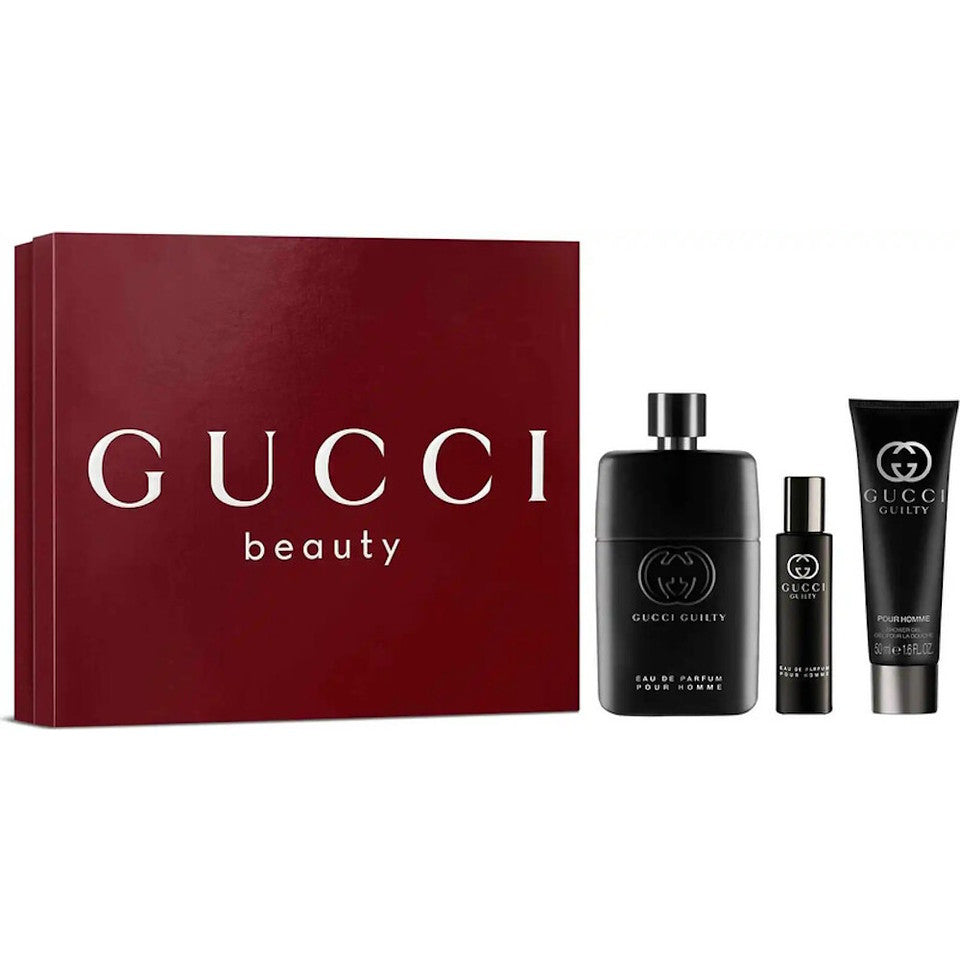 GUCCI GUILTY Pour Homme Eau de Parfum 3 Piece Gift Set