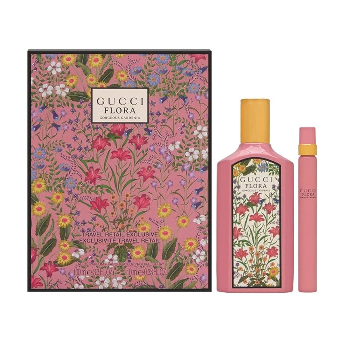 Gucci Flora Gorgeous Gardenia 2 Piece Eau De Parfum Gift Set For Women