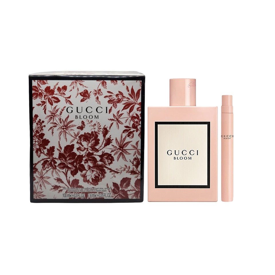 Gucci Bloom 2pc Gift Set 3.3 oz EDP + 0.33 oz EDP Spray for Women