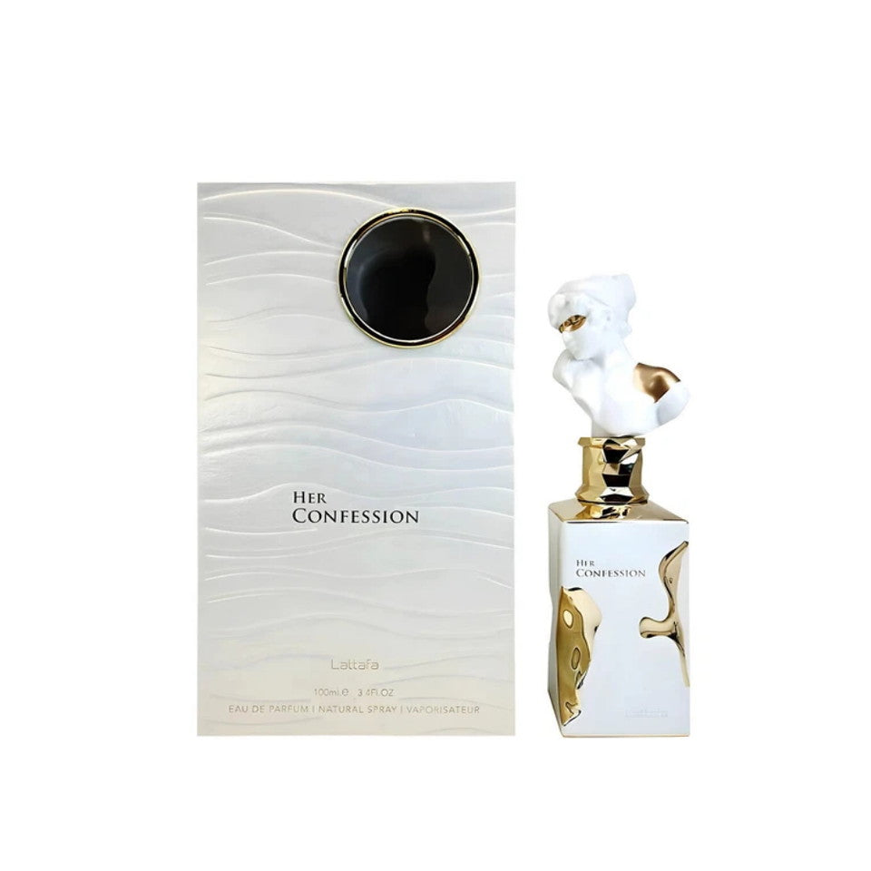 Her Confession by Lattafa Eau de Parfum 3.4 Oz / 100 ml Spray For Women