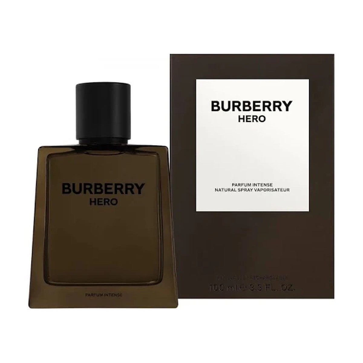 Burberry Hero PARFUM INTENSE 100ml / 3.3 oz Refillable Spray for Men