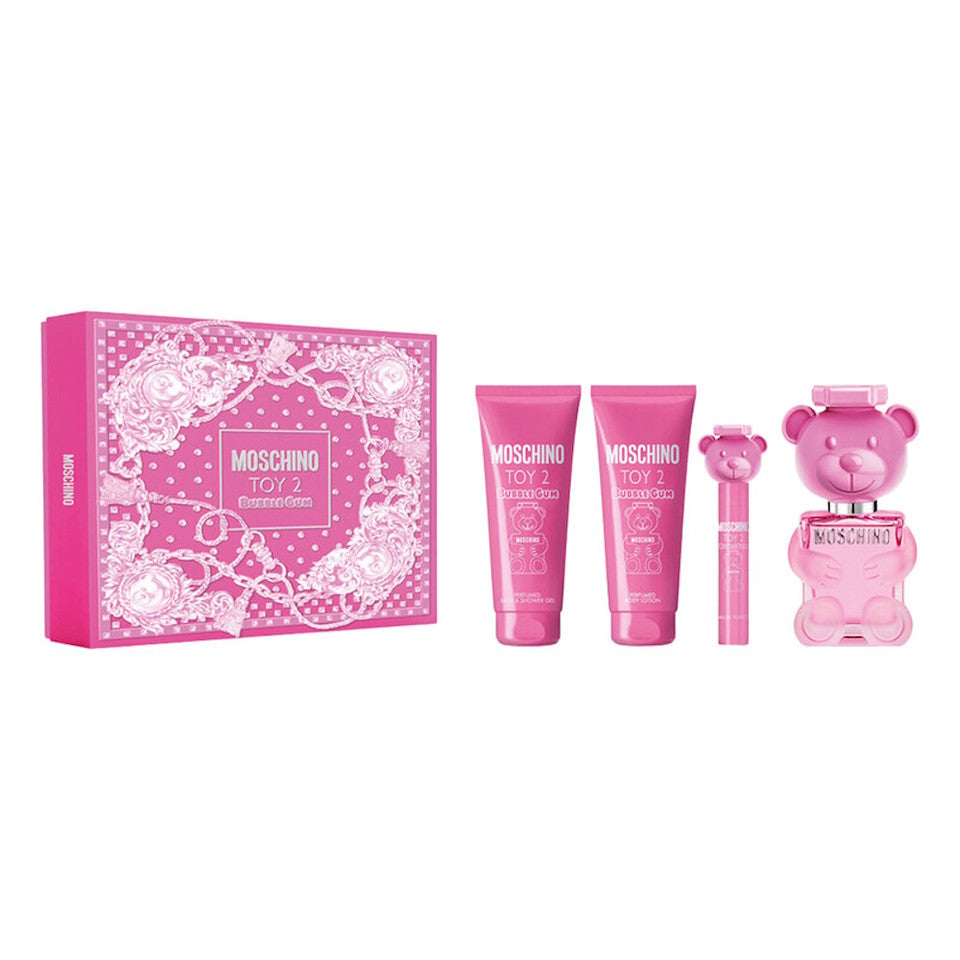 Moschino Toy 2 Bubble Gum 4PCS Gift Set EDT for Women