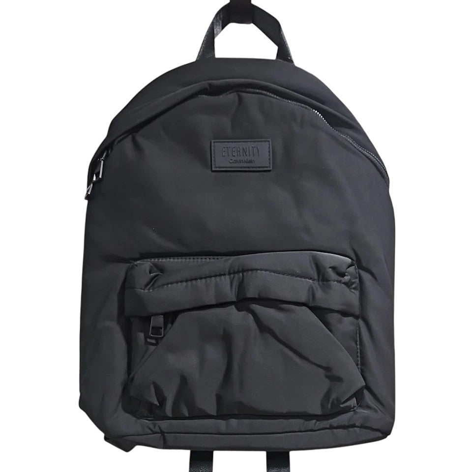Eternity Black Backpack – Stylish School, Travel & Everyday Bag
