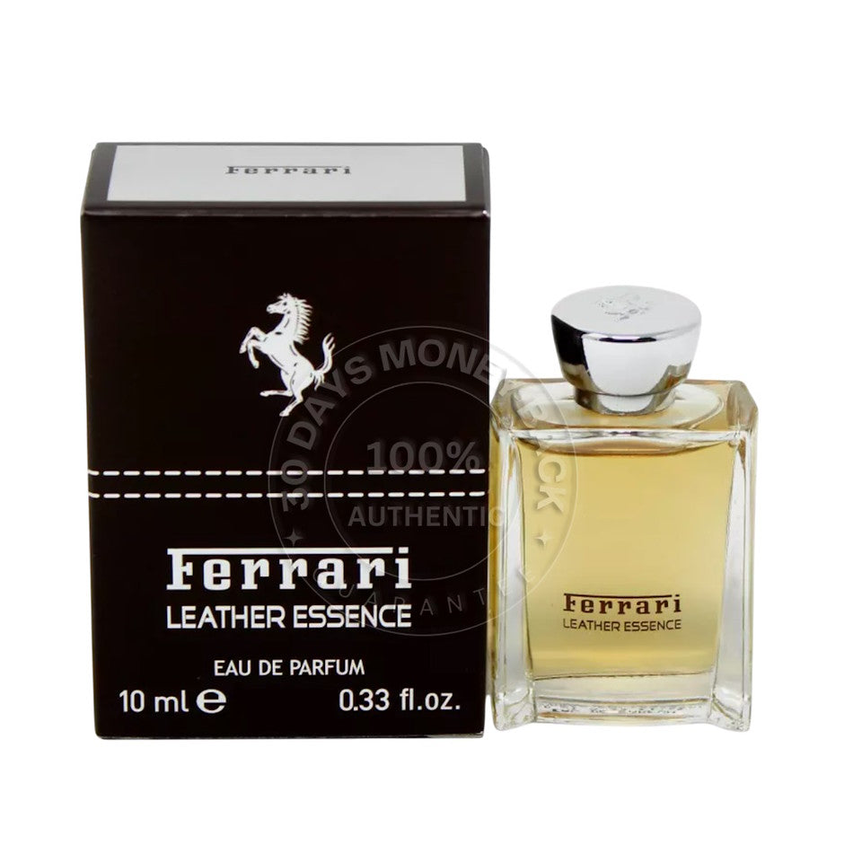 Ferrari Leather Essence Eau de Parfum 0.33 oz / 10 ml Men Splash