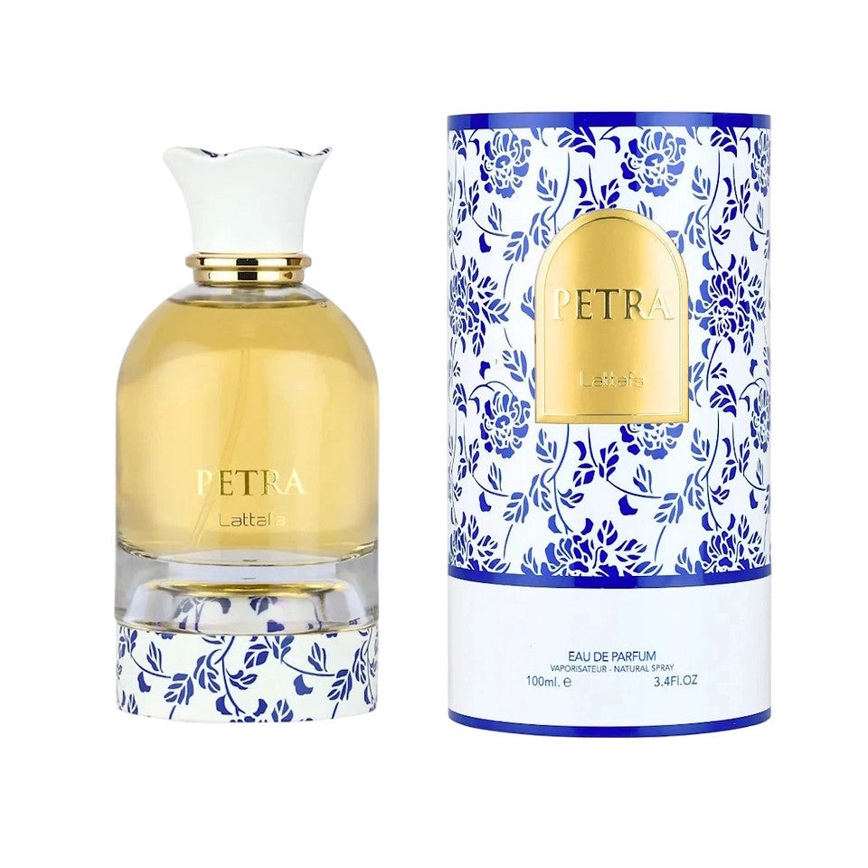 Lattafa PETRA Unisex  3.4 oz / 100 ml Eau De Parfum Spray