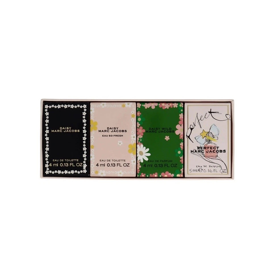 Marc Jacobs 4 Piece Mini Collection Gift Set For Women