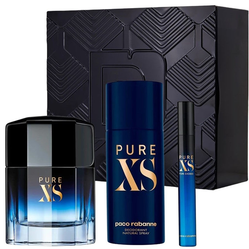 Paco Rabanne Pure XS 3-Piece Men’s Eau de Toilette Gift Set