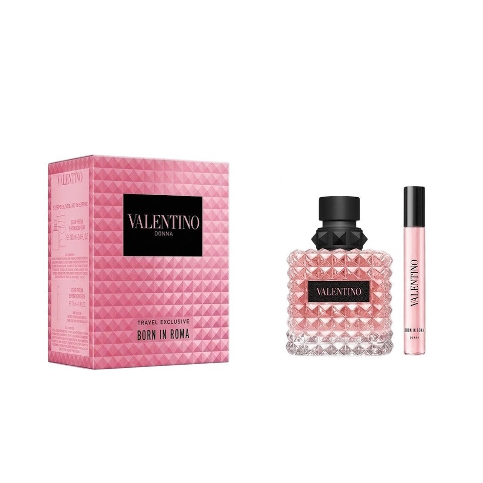 Valentino Donna Born In Roma EDP 2 PC Gift Set (100ml +10ml) for Women