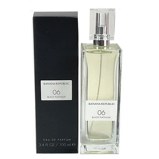 Banana Republic 06 Black Platinum EDP 3.4 oz Men Spray  (NOT SEALED)