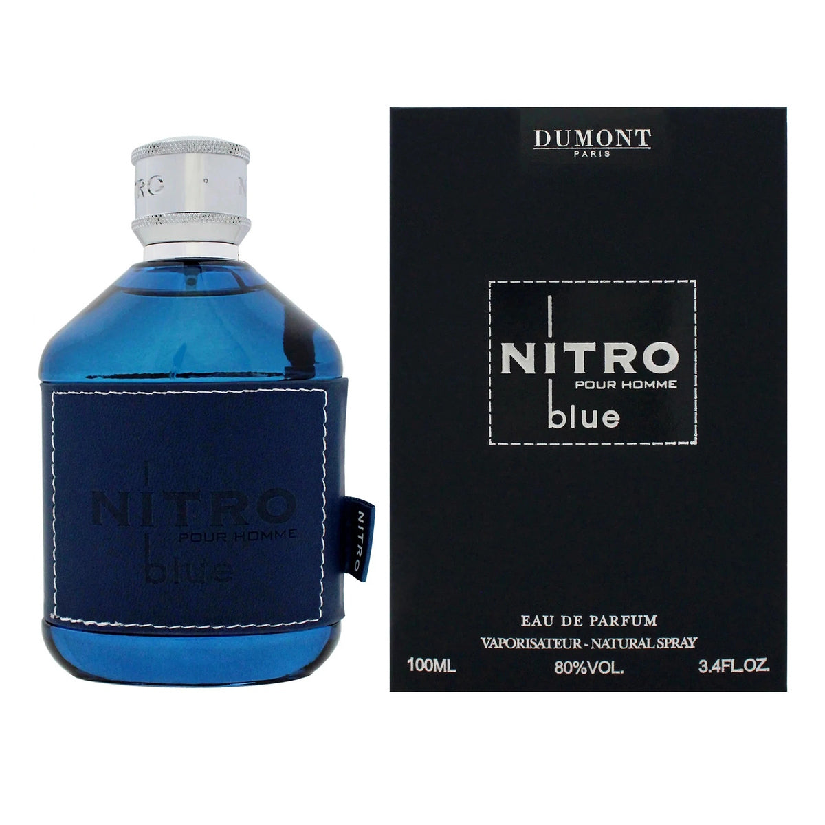 Dumont Paris Nitro Blue Eau de Parfum 3.4 oz / 100 ml Spray For Men