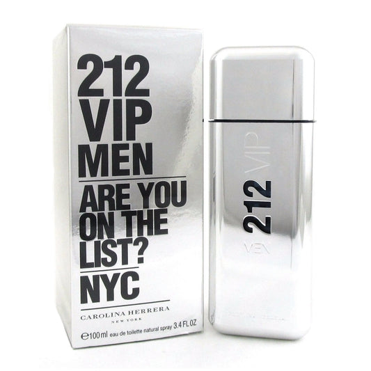 212 VIP by Carolina Herrera, 3.4 oz Eau De Toilette Spray for Men