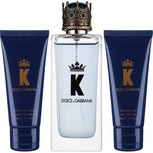 Dolce and Gabbana K (King) 3 pc EDT Gift Set
