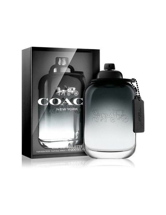 Coach New York Eau De Toilette, Cologne for Men, 6.7 oz