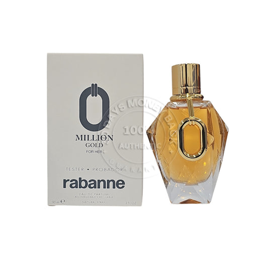 Paco Rabanne Million Gold Eau De Parfum 3 oz / 90 ml Women's Spray (As Shown)