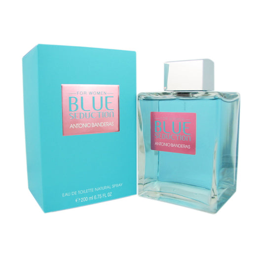Blue Seduction By Antonio Banderas Eau de Toilette for Women 6.7 oz / 200 ml