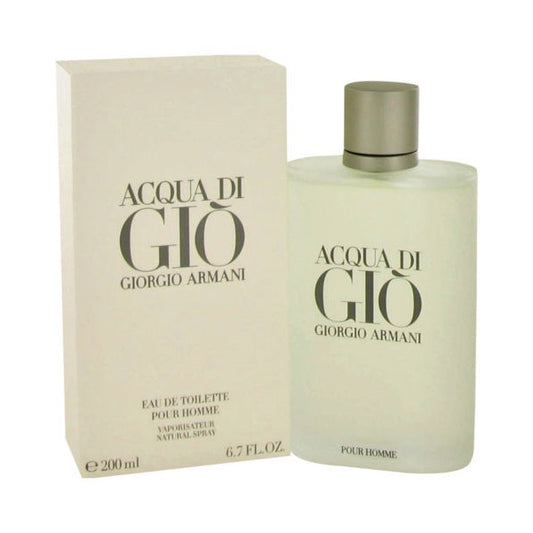 Giorgio Armani Acqua Di Gio Eau De Toilette Pour Homme 6.7 oz / 200ml New In Box
