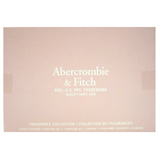 Abercrombie & Fitch 6PCS Vials Eau de Parfum Fragrance Collection For Women