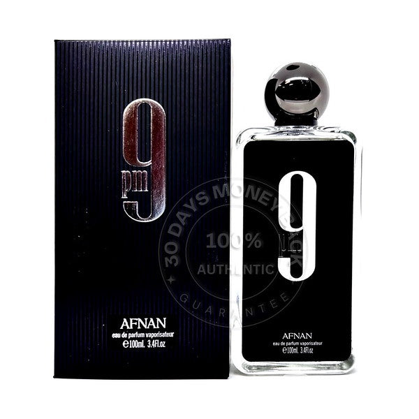 Afnan 9 pm Eau De Parfum 3.4 oz / 100 ml Men's Spray