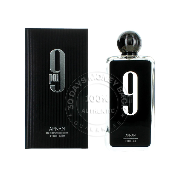 Afnan 9 pm Eau De Parfum 3.4 oz / 100 ml Men's Spray