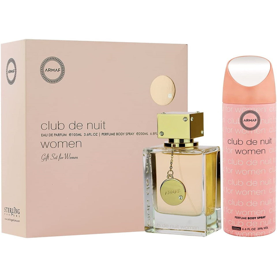 Armaf Club De Nuit Women  Eau De Parfum 2PCS Gift Set