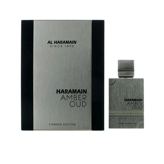 Al Haramain Amber Oud Carbon Edition EDP 2.0 oz / 60 ml Spray Not Sealed