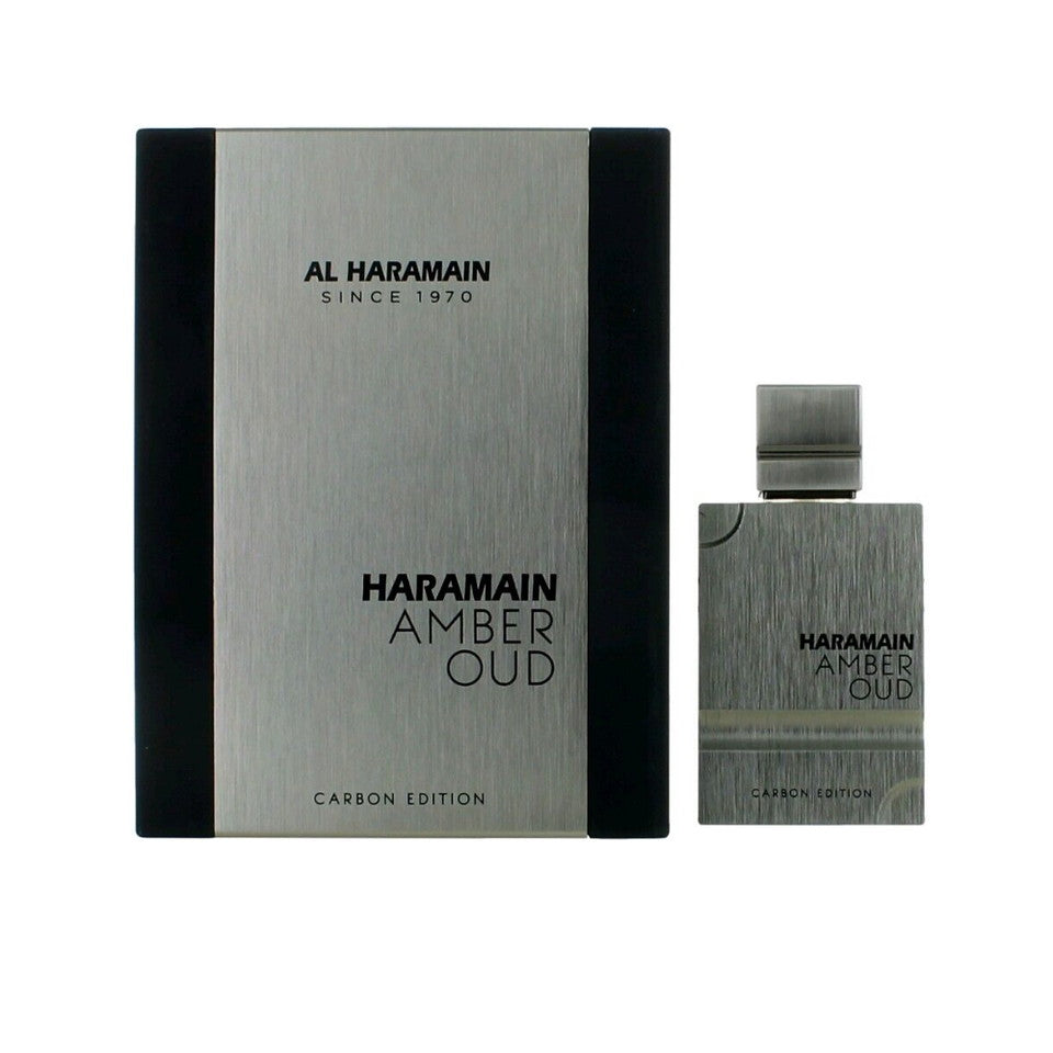 Al Haramain Amber Oud Carbon Edition EDP 2.0 oz / 60 ml Spray Not Sealed
