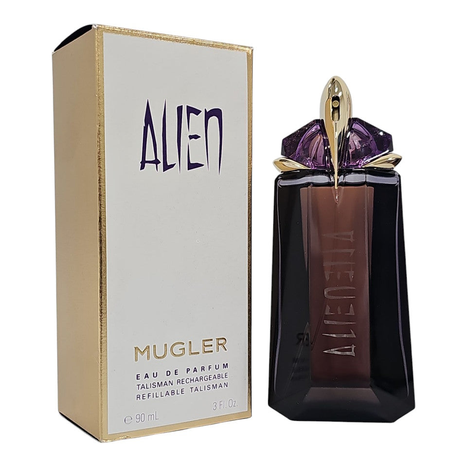 Mugler Alien EDP 3.0 oz Refillable Spray Women (Unsealed-90% Fill)