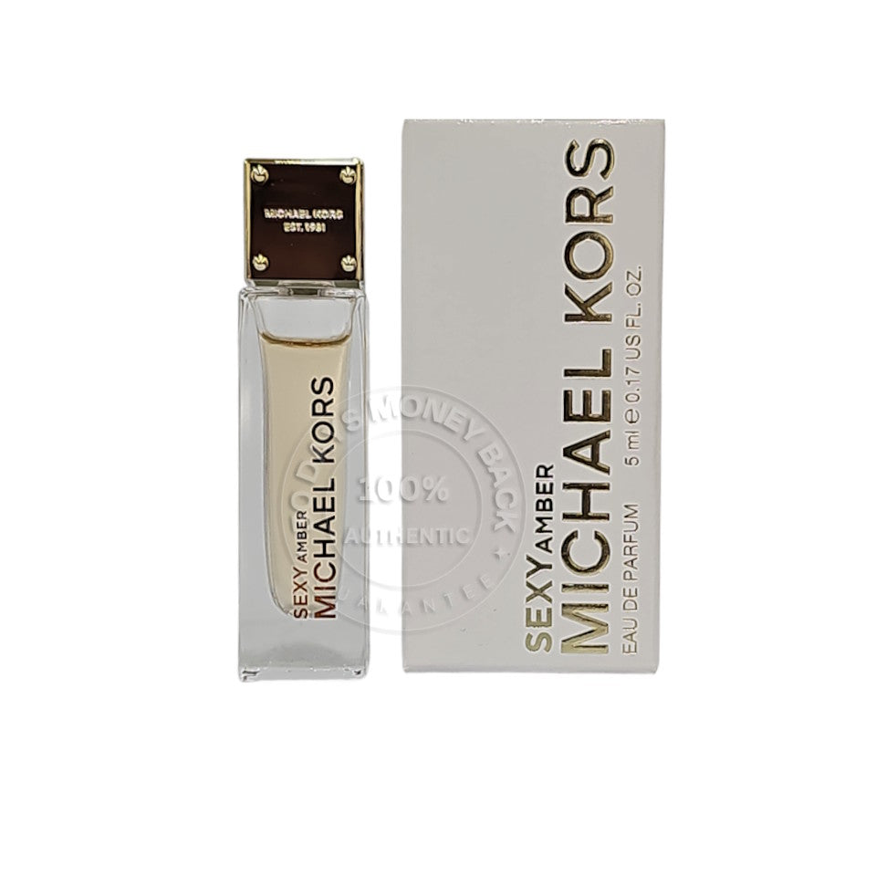 Michael Kors Sexy Amber Eau De Parfum 0.17 oz / 5 ml Travel Splash For Women