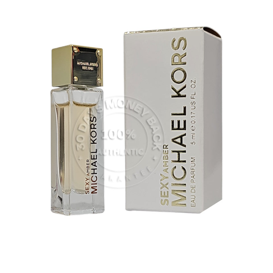 Michael Kors Sexy Amber Eau De Parfum 0.17 oz / 5 ml Travel Splash For Women