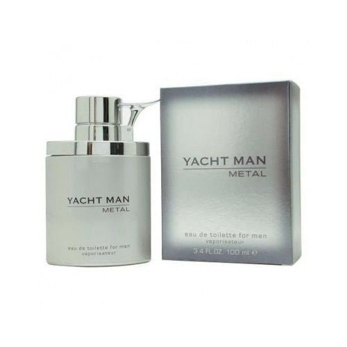 Yacht Man Metal 3.4 oz / 100 ML Eau De Toilette For Men