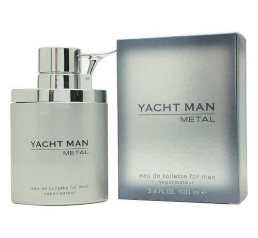 Yacht Man Metal Men Edt Spray 3.4 Oz By Yacht Man Metal