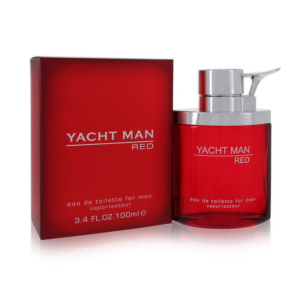 Myrurgia Yacht Man Red 3.4 oz / 100 ml EDT Spray For Men