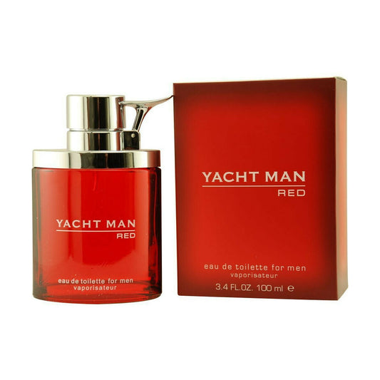 Yacht Man Red by Myrurgia Eau De Toilette Spray 3.4 oz For Men