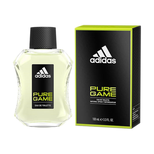 Adidas Pure Game Eau De Toilette 3.4 oz / 100 ml Natural Spray For Men
