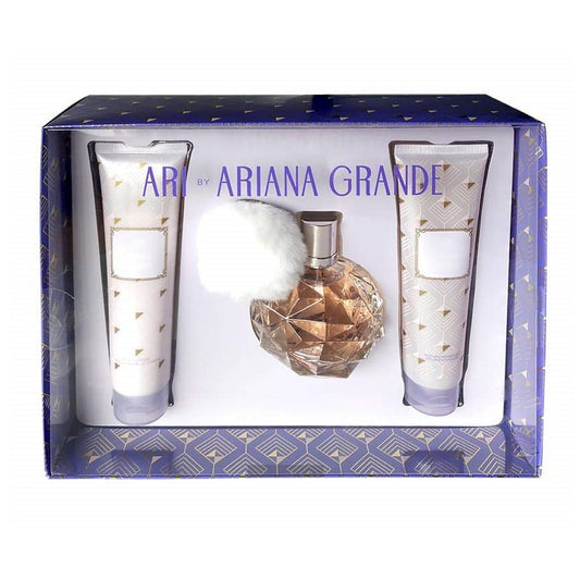 Ari By Ariana Grande 3 Piece Gift Set 3 Piece Gift Set With 3.4 Oz EDP Ariana Grande