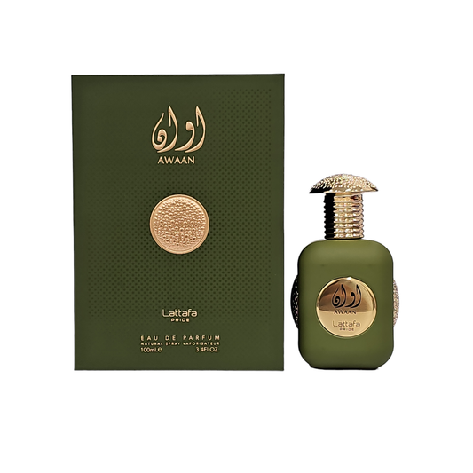 Lattafa Pride Awaan Gold Eau De Parfum 3.4 Oz Lattafa Unisex Fragrance