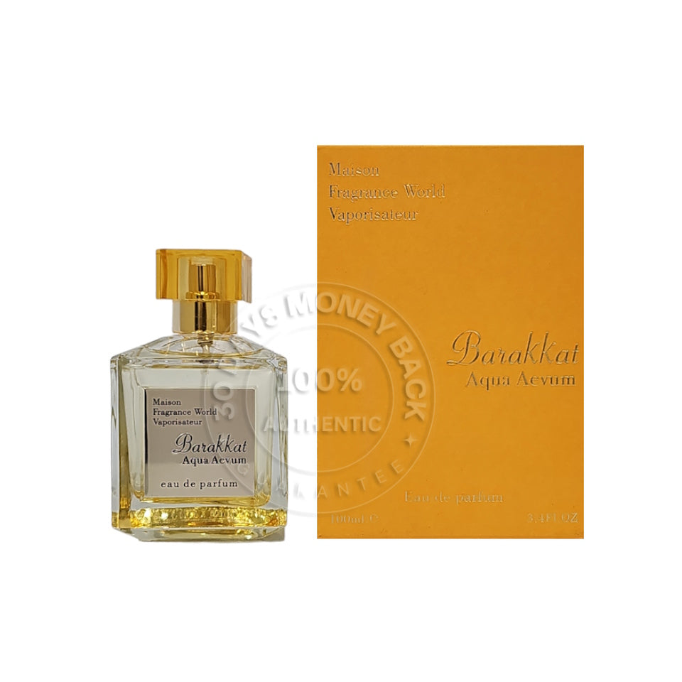 Barakkat AQUA AEVUM Eau De Parfum 3.4 oz / 100 ml Unisex Spray
