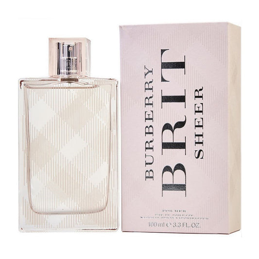 Burberry Brit Sheer 3.3 oz / 100 ml EDT Spray For Her (Not Sealed)