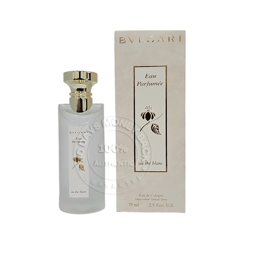 Bvlgari White by Bvlgari Eau De Cologne Spray 2.5 oz for Women
