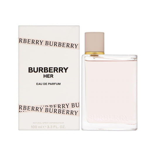 Burberry Her Eau De Parfum 3.3 oz / 100 ml For Women - Not Sealed
