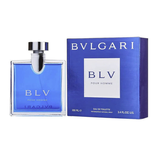 BLV Pour Homme by Bvlgari, 3.4 oz Eau De Toilette Spray for Men Bulgari