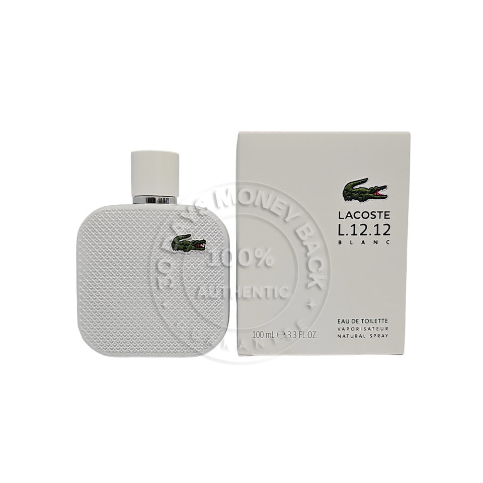 Lacoste Eau De Lacoste L.12.12 Blanc EDT 3.3 oz/ 100 ml Men's Spray