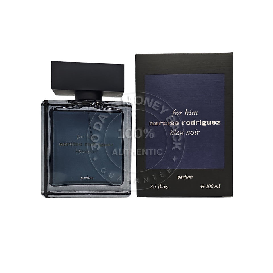 Narciso Rodriguez Bleu Noir For Him 3.4 oz / 100 ml Parfum Spray