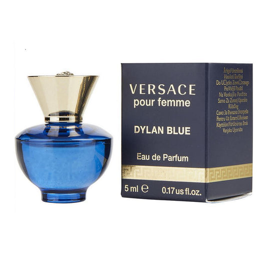 Versace Pour Femme Dylan Blue by Versace Mini EDP .17 oz for Female