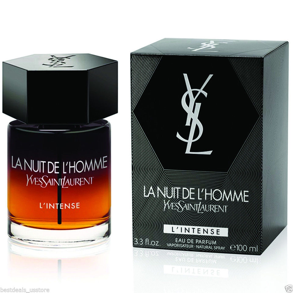 La Nuit De L'Homme L'Intense 3.3 oz / 100 ml By YSL Eau De Parfum SEALED