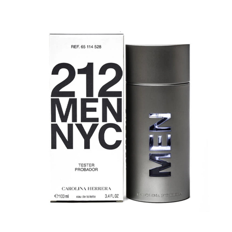 Carolina Herrera 212 Men NYC EDT 3.4 oz / 100 ml Spray (AS SHOWN)