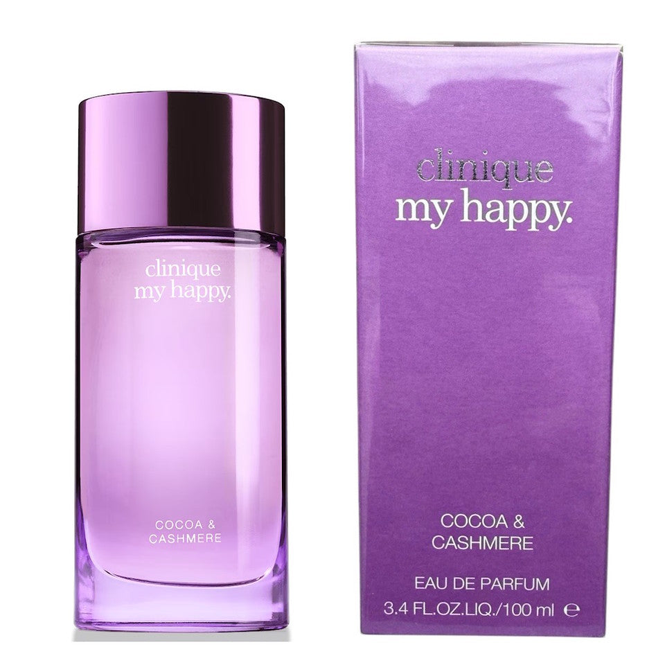 Clinique My Happy COCOA & CASHMERE 3.4 oz/100 ml  Eau De Parfum Spray for Women