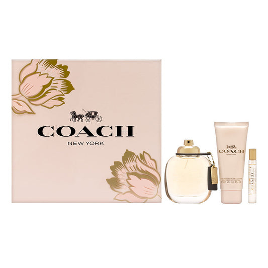 Coach New York Perfume Gift Set for Women, 3 Pieces