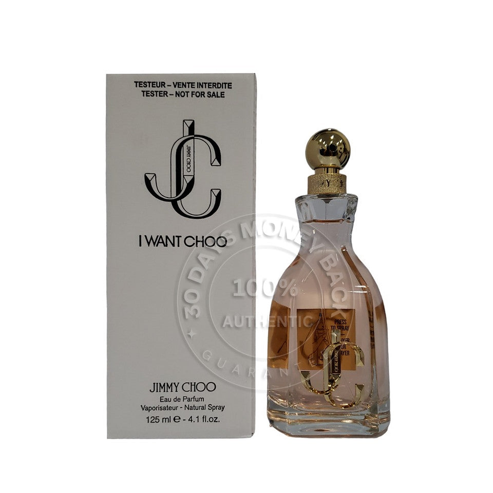 Jimmy Choo I Want Choo EDP 4.1 oz / 125 ml Spray Woman (As Shown In The Pic)